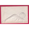 N°58 CAD TYPE 17 MONTFAUCON DU VELAY HAUTE LOIRE 1875 POUR DUNIERES LETTRE COVER