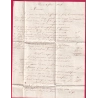 MARQUE P DE PARIS MANUSCRIT CURIOSITE 1825 POUR LILLE NORD LETTRE COVER