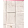 MARQUE P DE PARIS MANUSCRIT CURIOSITE 1825 POUR LILLE NORD LETTRE COVER