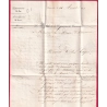 CURSIVE EN ROUGE 78 PIGNANS RARE NON SIGNALE POTHION DECIME RURALE DE CARNOULES TYPE 11 LE LUC POUR BESSE LETTRE COVER
