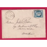 N°60 CAD TYPE 17 SALIES DE BEARN BASSES PYRENEES POUR ARCACHON GIRONDE LETTRE COVER