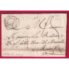MARQUE FRANCHE DE GRAY HAUTE SAONE LENAIN N°3 + 5 POUR MARSEILLE INDICE 15 LETTRE COVER