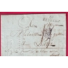 FRANCHISE MANUSCRIT LE GENERAL CMDT LA 11E DIV MILITAIRE BAYONNE BASSES PYRENEES 1798 SIGNE LE GENERAL HUET POUR PARIS