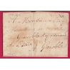 MARQUE P69P GY HAUTE SAONE 1814 INDICE 15 POUR GRENOBLE ISERE LETTRE COVER