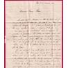 TAXE TAMPON 10 EN ROUGE RARE + CAD TYPE 12 PAU EN ROUGE BASSES PYRENEES POUR PARIS 1831 LETTRE COVER