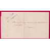FRANCHISE LE SOUS PREFET DE BAYONNE EN BLEU BASSES PYRENEES 1864 LETTRE COVER