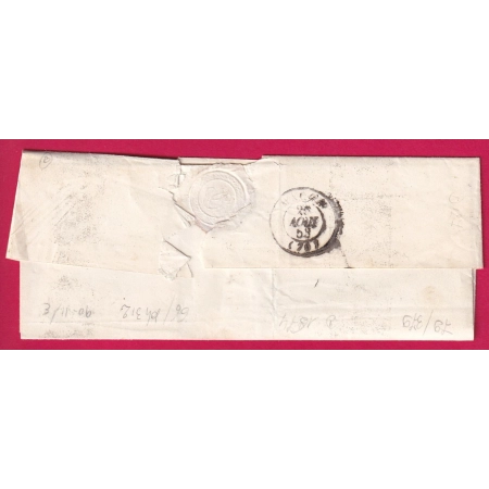 N°10 TTB PC 1405 GIVRY PRES L'ORBIZE SAONE ET LOIRE SIGNE CALVES POUR MACON LETTRE COVER