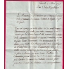 FRANCHISE MINISTRE INTERIEUR  PARIS 1793 SIGNE GARAT LE MINISTRE POUR SUMENE GARD LETTRE COVER