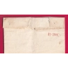 MARQUE SARDE MONACO 1835 POUR NICE ALPES MARITIMES LETTRE COVER