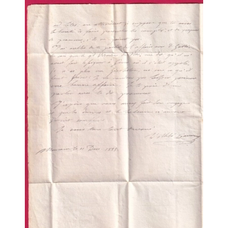 MARQUE SARDE MONACO 1835 POUR NICE ALPES MARITIMES LETTRE COVER