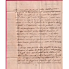 MARQUE SARDE PP NIZZA VIA DI MARE EN ROUGE 1837 ALPES MARITIMES POUR SAN REMO MAGISTRAT SANITAIRE LETTRE COVER