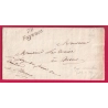 CURSIVE 78 FAYENCE VAR FRANCHISE LE JUGE DE PAIX DU CANTON POUR MONS VAR LETTRE COVER