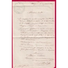 FRANCHISE LE COMMISSAIRE DE POLICE DE COTIGNAC VAR POUR MONTFORT SUR ARGENS TAXE MANUSCRIT 2 LETTRE COVER