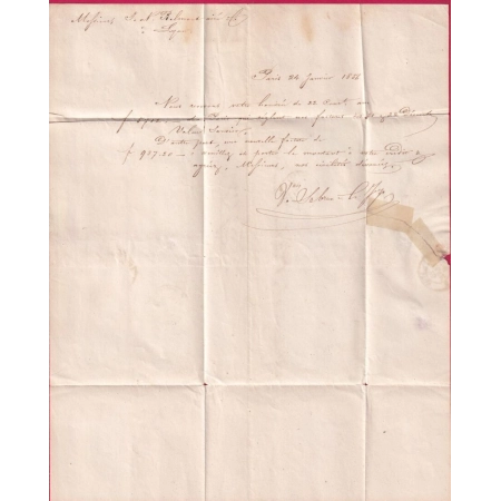 N°14 PERCE EN LIGNE PARIS ETOILE PLEINE 1ER 60 5 POUR LYON RHONE LETTRE COVER