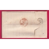 N°59 60 PARIS ETOILE 24 R DE CLERY POUR NAPLES ITALIE ITALIA LETTRE COVER