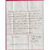 MARQUE B COURONNE BORDEAUX LN°18 + PARIS EN TRANSIT POUR MADRID ESPAGNE 1783 LETTRE COVER