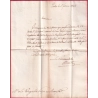 FRANCHISE MANUSCRIT LE PROCUREUR DU ROI MARQUE 78 TOULON VAR 1829 POUR BEAUSSET LETTRE COVER
