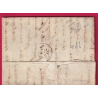 RARE MARQUE RECOMMANDEE 78 TOULON SUR MER VAR POUR DRAGUIGNAN 1827 LETTRE COVER