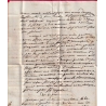 RARE MARQUE RECOMMANDEE 78 TOULON SUR MER VAR POUR DRAGUIGNAN 1827 LETTRE COVER