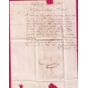 CURSIVE 64 NAY BASSES PYRENEES CAD TYPE 12 PAU + DECIME RURAL 1830 POUR OLORON INDICE 14 LETTRE COVER