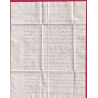 CURSIVE 78 LES ARCS VAR + CAD TYPE 12 DRAGUIGNAN + DATEUR A 1840 POUR DRAGUIGNAN TAXE LOCALE 1 SIGNE MATHIEU LETTRE