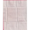 CURSIVE 78 LES ARCS VAR + CAD TYPE 12 DRAGUIGNAN + DATEUR A 1840 POUR DRAGUIGNAN TAXE LOCALE 1 SIGNE MATHIEU LETTRE