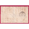 PRECUSEUR APRES LE DEPART MIXTE TYPE 14 ET 13 TOULOUSE HAUTE GARONNE 1837 BEDARIEUX HERAULT LETTRE COVER