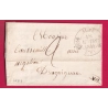 CAD TYPE 11 AUPS VAR 1844 POUR DRAGUIGNAN INDICE 11 LETTRE COVER