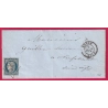 N°4 PC 2738 ROUEN TTB POUR NEUFCHATEL EN BRAY SIGNE ROUMET LETTRE COVER