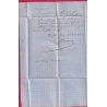 N°13 PC 143 ARTIX BASSES PYRENEES CAD TYPE 22 TAXE MANUSCRIT 2 AFFR INSUFF ROUGE POUR AUSSEVIELLE LETTRE COVER