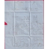 N°29 APRES LE DEPART SUR TIMBRE CAD LE MANS SARTHE POUR MARSEILLE 1871 LETTRE COVER