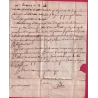 MARQUE HYERES VAR 1786 LENAIN N°2 INDICE 16 POUR LA MARQUISE DE RICARD A AIX EN PROVENCE LETTRE COVER