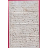CAD TYPE 22 LURI DE CORSE 1856 TAXE TAMPON 4 POUR TRIVIERES BELGIQUE LETTRE COVER