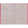 CAD TYPE 22 LURI DE CORSE 1856 TAXE TAMPON 4 POUR TRIVIERES BELGIQUE LETTRE COVER