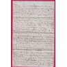 CAD TYPE 22 LURI DE CORSE 1856 TAXE TAMPON 4 POUR TRIVIERES BELGIQUE LETTRE COVER
