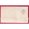N°22 GC 2596 NAJAC AVEYRON APRES LE DEPART SPECIAL 2596 DE NAJAC POUR RODEZ INDICE 19 LETTRE COVER