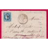 N°60 GC 234 AUREC SUR LOIRE CAD TYPE 24 HAUTE LOIRE INDICE 14 POUR VERSAILLES ASSEMBLEE NATIONALE REEXP DUNIERES LETTRE