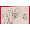 N°60 GC 234 AUREC SUR LOIRE CAD TYPE 24 HAUTE LOIRE INDICE 14 POUR VERSAILLES ASSEMBLEE NATIONALE REEXP DUNIERES LETTRE