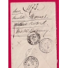 N°60 GC 234 AUREC SUR LOIRE CAD TYPE 24 HAUTE LOIRE INDICE 14 POUR VERSAILLES ASSEMBLEE NATIONALE REEXP DUNIERES LETTRE