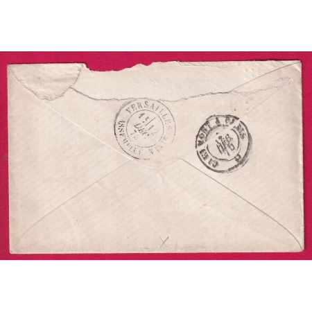 N°60 GC 3592 ST FEREOL D'AUROURE HAUTE LOIRE INDICE 14 POUR VERSAILLES ASSEMBLEE NATIONALE LETTRE COVER