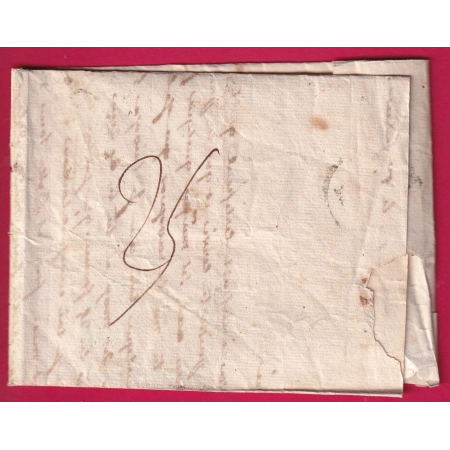 MARQUE P29P ANDUSE ANDUZE GARD 1830 POUR TOULON VAR MILITAIRE INDICE 13 LETTRE COVER