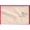 CURSIVE 78 ST LAURENT VAR CAB TYPE 12 ANTIBES TEXTE CROS DE CAGNES POUR GRASSE ALPES MARITIMES 1841 LETTRE COVER