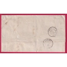 N°4 GRILLE MONTPELLIER HERAULT POUR NARBONNE AUDE 1854 LETTRE COVER