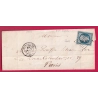 N°10 PC 2004 MIRAMONT LOT ET GARONNE POUR PARIS LETTRE COVER
