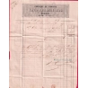 N°14 PC 1354 FUMEL LOT ET GARONNE OR POMBIE POMBIER POUR AGEN 1858 LETTRE COVER
