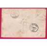 N°14 PC 1354 FUMEL LOT ET GARONNE CAD TYPE 14 1855 POUR SARLAT DORDOGNE INDICE 14 LETTRE COVER
