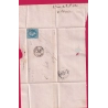 N°22 PC DU GC 2255 LE MAS D'AGENAIS LOT ET GARONNE CAD TYPE 15 POUR AGEN INDICE 13 LETTRE COVER