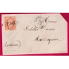 N°23 GC 1988 LAVARDAC LOT ET GARONNE POUR LE MAS D'AGENAIS LETTRE COVER