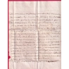 MARQUE PAU LENAIN N°3 INDICE 14 1757 BASSES PYRENEES POUR MONT DE MARSAN LANDES LETTRE COVER