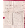 MARQUE PAU LENAIN N°3 INDICE 14 1757 BASSES PYRENEES POUR MONT DE MARSAN LANDES LETTRE COVER